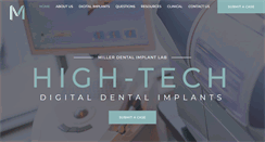Desktop Screenshot of millerdentalimplantlab.com